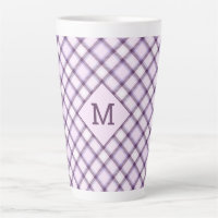 Plaid Monogramme personnalisé / Motif Tartan