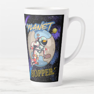 Tasse Latte Planète sauteuse