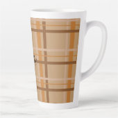 Tasse Latte Plat automnal (Droite)