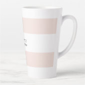 Tasse Latte Plat professionnel minimaliste tendance (Droite)