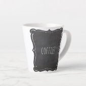 Tasse Latte plateau de café (Angle droit)