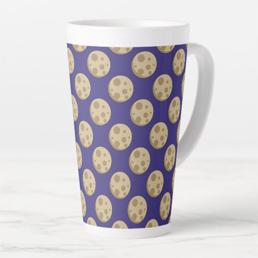 Tasse Latte Pleine lune (Angle droit)