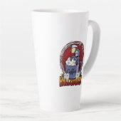 Tasse Latte Plier Café Et Être Effrayant (Angle droit)