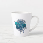 Tasse Latte Plongée en scaphandre |  (Droite)