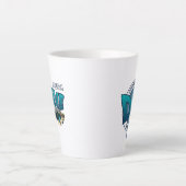 Tasse Latte Plongée sous-marine | (Devant)