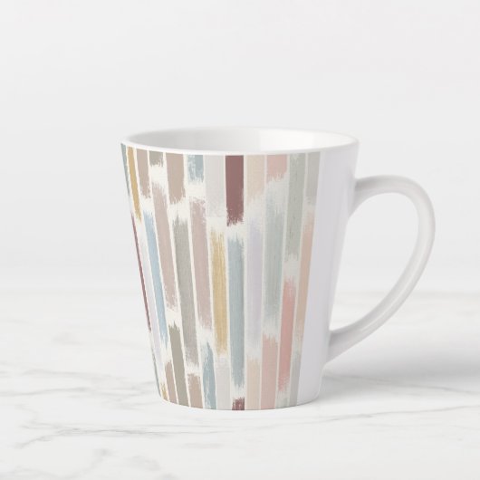 Tasse Latte Pluie de couleurs (Droite)