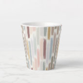 Tasse Latte Pluie de couleurs (Devant)