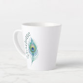 Tasse Latte Plume (Angle gauche)
