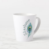 Tasse Latte Plume (Angle droit)