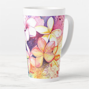 Tasse Latte Plumeria Amusement