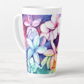 Tasse Latte Plumeria Amusement (Angle gauche)