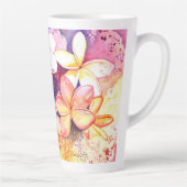 Tasse Latte Plumeria Amusement (Droite)