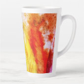 Tasse Latte Plumes brillantes  (Droite)
