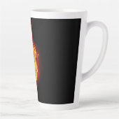 Tasse Latte Plumes de paquetage de feu (Droite)