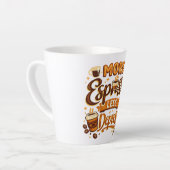 Tasse Latte Plus d'Espresso Moins de Dépression (Angle gauche)