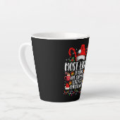 Tasse Latte Plus Susceptible De Boire Des Chamallows Au Chocol (Angle gauche)