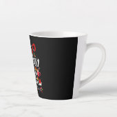 Tasse Latte Plus Susceptible De Boire Des Chamallows Au Chocol (Droite)
