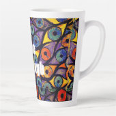 Tasse Latte Plusieurs yeux couleur WEIRD (Droite)