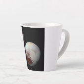 Tasse Latte Pluton et Charon 9e ou système solaire Planète nai (Angle droit)