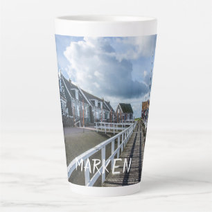 Tasse Latte Poche en bois à Marken, Pays-Bas