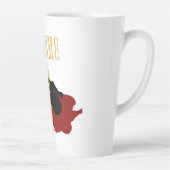 Tasse Latte Podcast sur le crime réel Junkie (Droite)