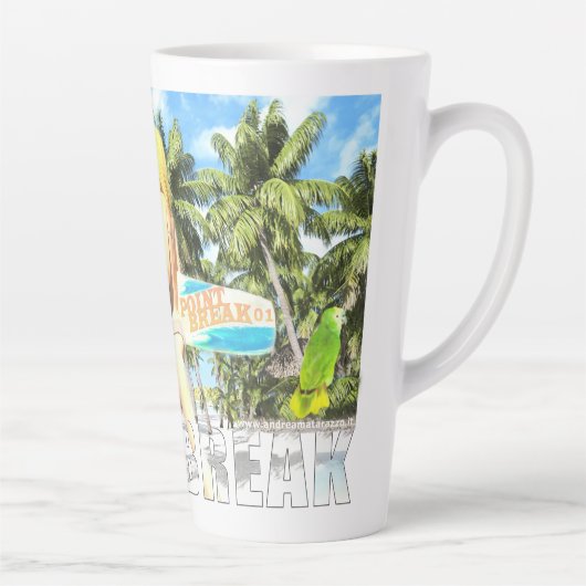 Tasse Latte Point Break 01 (Droite)