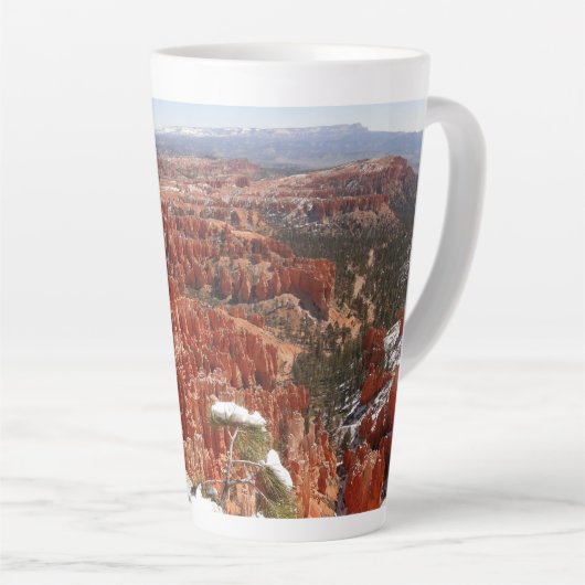 Tasse Latte Point d'inspiration à Bryce Canyon I (Angle droit)