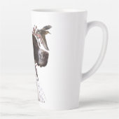 Tasse Latte Pointeur anglais, chasse aux oiseaux (Droite)