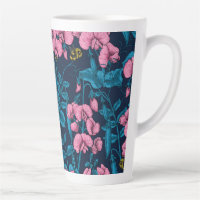 Pois doux et bourdons, rose et bleu