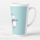 Tasse Latte Pois hivernaux du trio Whimsmen (Droite)
