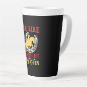 Tasse Latte Poison d'Equestrian | Like Someone Left (Angle droit)