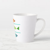 Tasse Latte Poisson côtier moderne (Droite)
