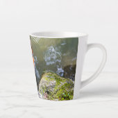 Tasse Latte Poisson Koi dans un étang (Droite)