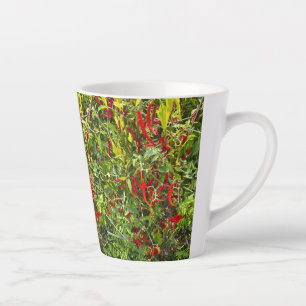 Tasse Latte Poivrons chauds pour café chaud!