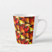 Tasse Latte Poivrons rouges et jaunes (Droite)