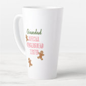Tasse Latte Pôle Nord Gingerbread Co Gingerbread Tester (Angle gauche)