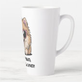 Tasse Latte Pomeranian I'm Not Spoiled Well Loved Dog Lover (Droite)