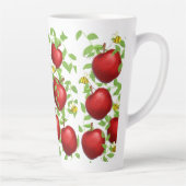 Tasse Latte pomme motif de fruits (Droite)