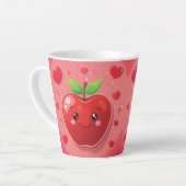 Tasse Latte Pomme rouge (Angle gauche)