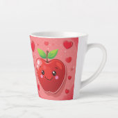 Tasse Latte Pomme rouge (Droite)