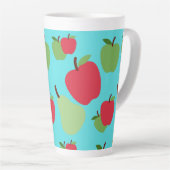 Tasse Latte pommes et poires (Angle droit)