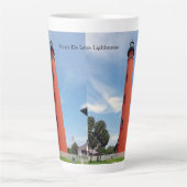 Tasse Latte Ponce De Leon Lighthouse tresse (Devant)