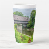 Tasse Latte Pont couvert Frankenmuths (Devant)