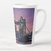 Tasse Latte Pont pittoresque London Tower (Droite)