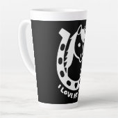 Tasse Latte Pony Club Rider (Angle gauche)