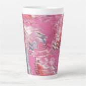 Tasse Latte Pool de poissons (Devant)