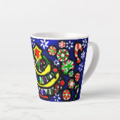 Tasse Latte Pop Christmas up Peppermint (Angle droit)