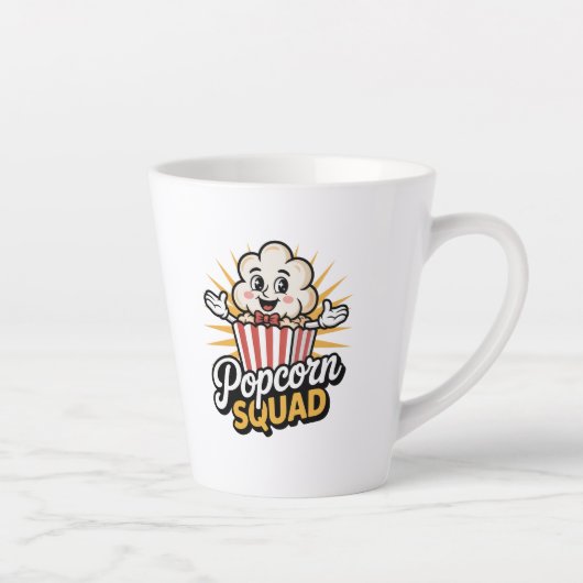 Tasse Latte Popcorn Squad (Droite)
