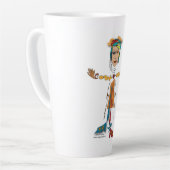 Tasse Latte 'Poppi' - Ne jamais perdre la vue (Angle gauche)