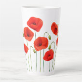 Tasse Latte Poppies (Devant)
